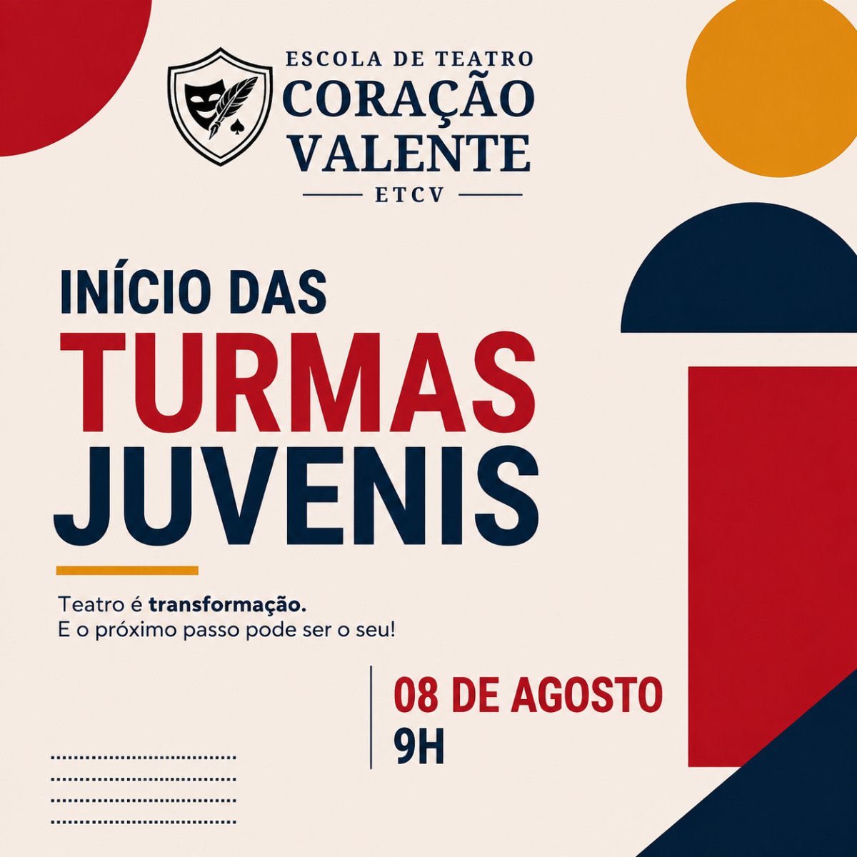 Nosso encontro tem data Marcada