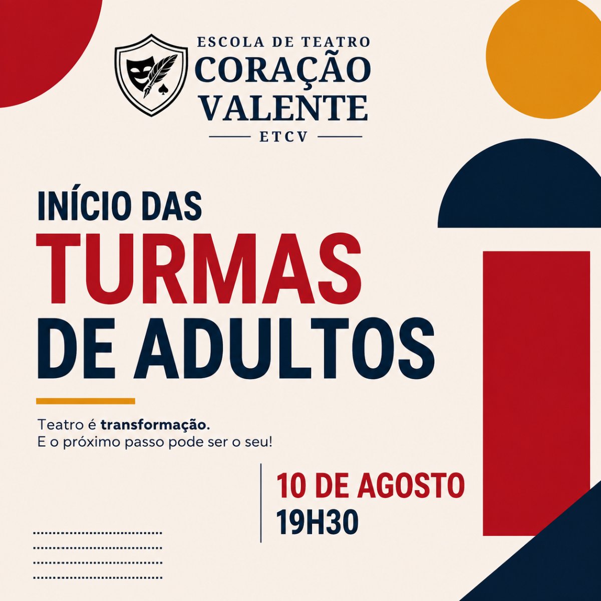 Nosso encontro já tem data marcada!